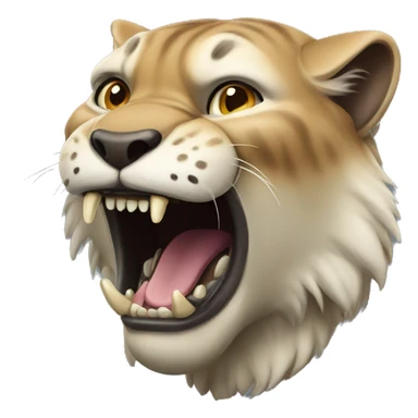 Saber-toothed Cat sticker