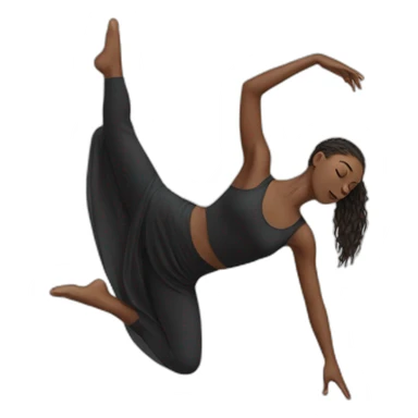 Contemporary dance sticker