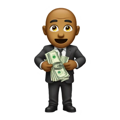 Money Thirsty sticker