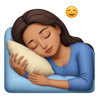 Latina baddie sleeping sticker