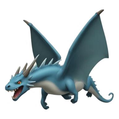 Draken jumping sticker