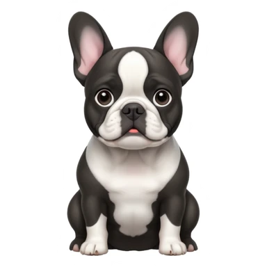 French bulldog  sticker
