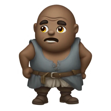 Hunchback artiodactyla sticker