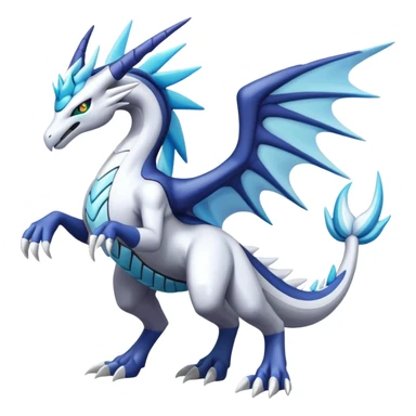 Kyurem-reshiram-dialga-suicune-hybrid, full body sticker