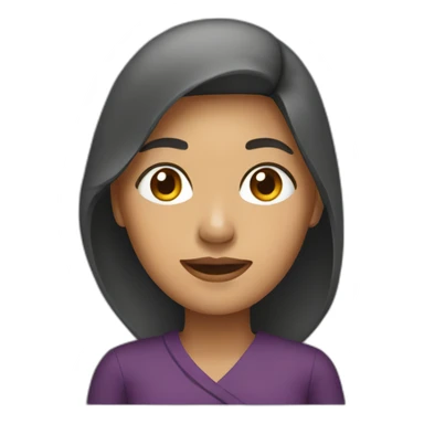 Indonesian woman sticker