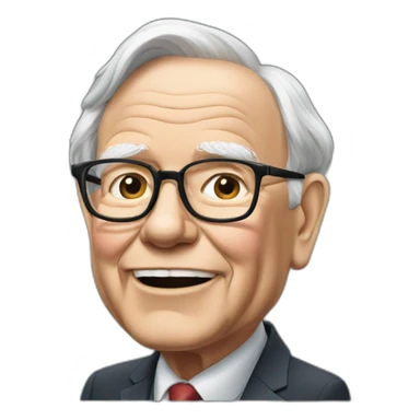 Warren Buffett sticker