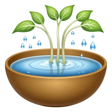 Bean sprouts in bowl sticker