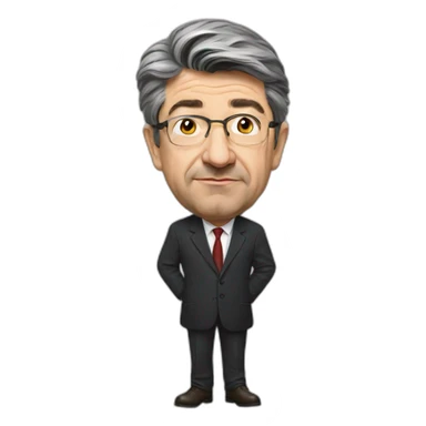 Mélenchon sticker