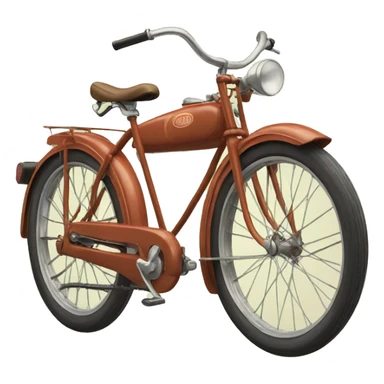 Vintage bike  sticker