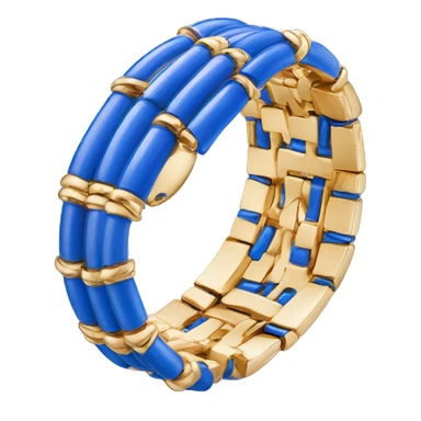 Blue Cartier bracelet sticker