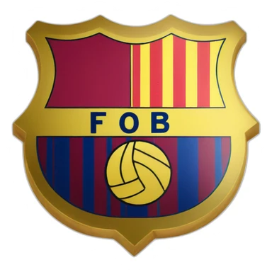 Club barcelone sticker