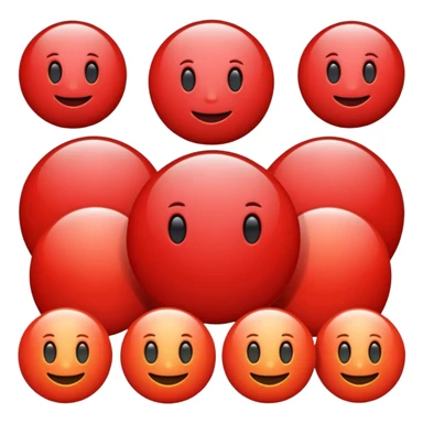 space icon in base red color   sticker