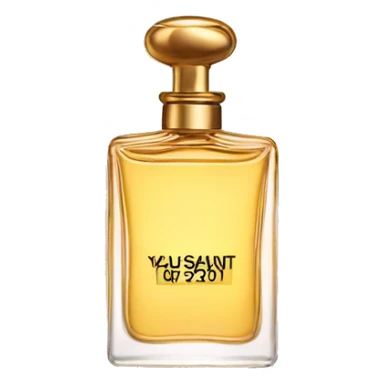 YSL perfume sticker