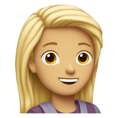 Blonde man hugging a brown hair girl sticker