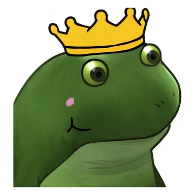 Wearing a crown sticker