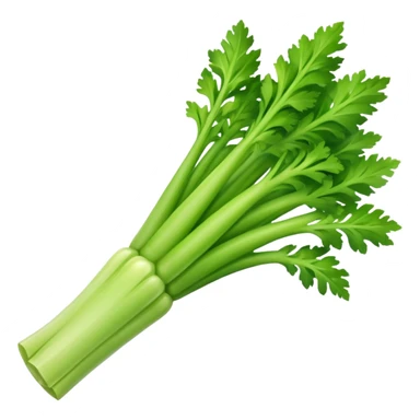 Create a celery emoji sticker