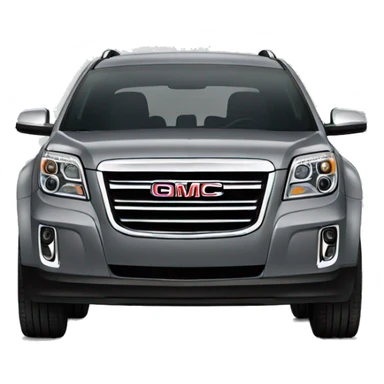 Grey GMC Terrain Car sticker