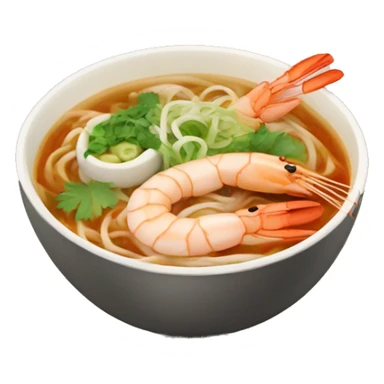 shrimp pho sticker