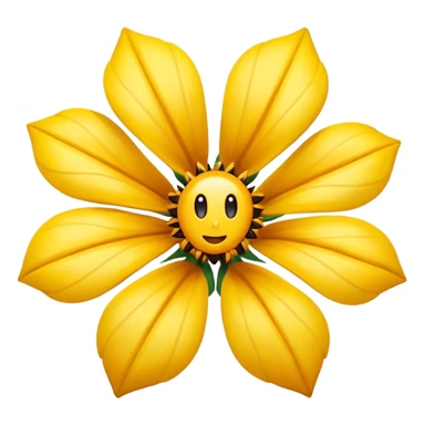 crie um emoji de lirio aranha flor sticker