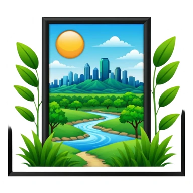 Tulsa-Oklahoma nature sticker
