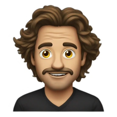 salvador dahli draw in photoshop sticker