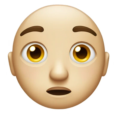 Face with eye twitching sticker