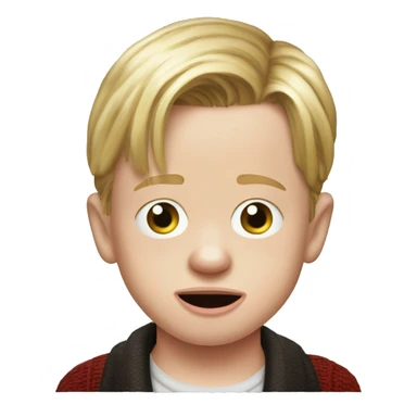 macaulay culkin child from Home Alone sticker