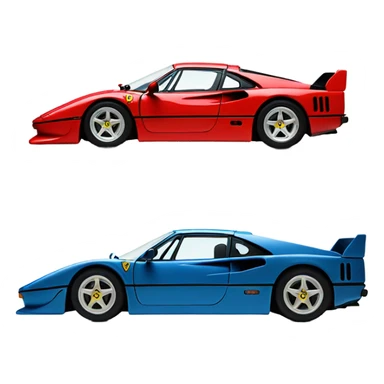 Ferrari f40 sticker