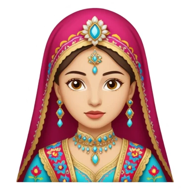 azerbaijan dress sticker