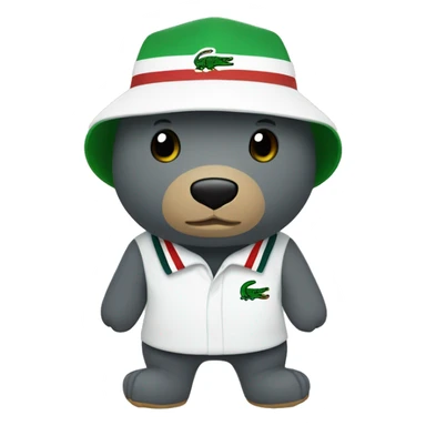 Ours Lacoste  sticker