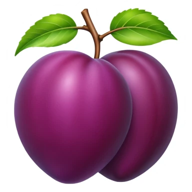 plum sticker