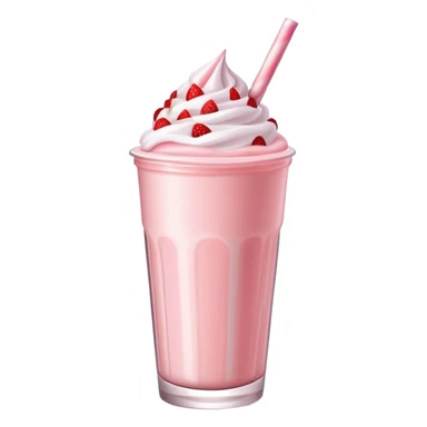 Strawberry milkshake  sticker