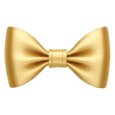 gold bow hair clip  sticker