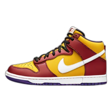 Nike low dunk sticker