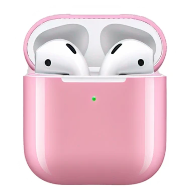 pink airpods sticker