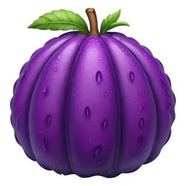 ube fruit sticker