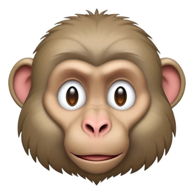 I need a baboon emoji version of my contact Adrienne  sticker