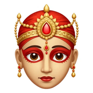 Krsna tilak emoji sticker