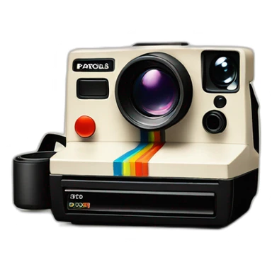 polaroid foto makron sticker