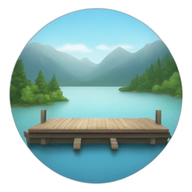 Lake Dock sticker