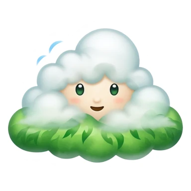 Mist cloud(wind/breath)🌱(nature/greeny sticker