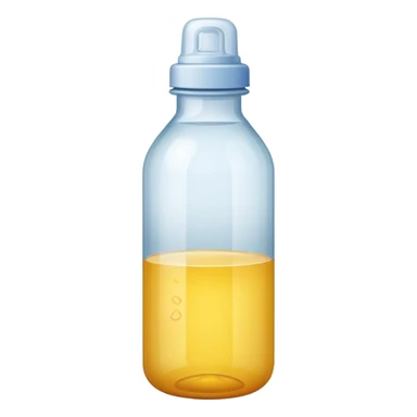 saline bottle sticker