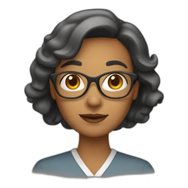 women teacher sticker