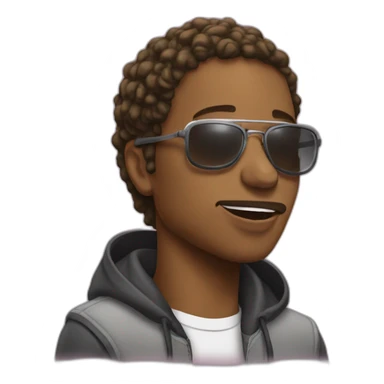 Le rappeur Gazo sticker