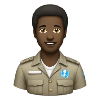 Un africain Informatique  sticker