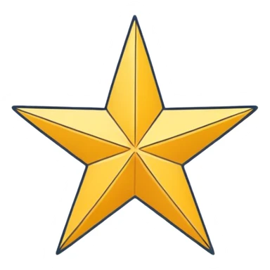 Generate me like a broken star in half or maybe three pieces but so people still can see it’s a star lie make it white outline and empty inside and same thing with a star make two emojis sticker