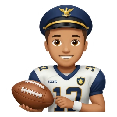 Naval academy football goat sticker