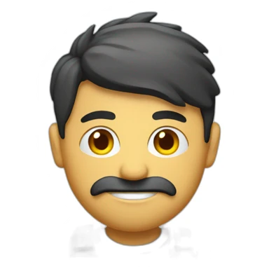 homme avec jean baggy sticker