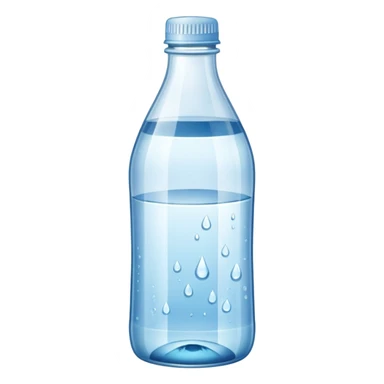  a bottle mineral water sticker