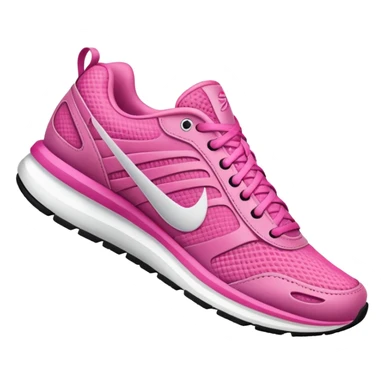 pink Running Shoe sticker